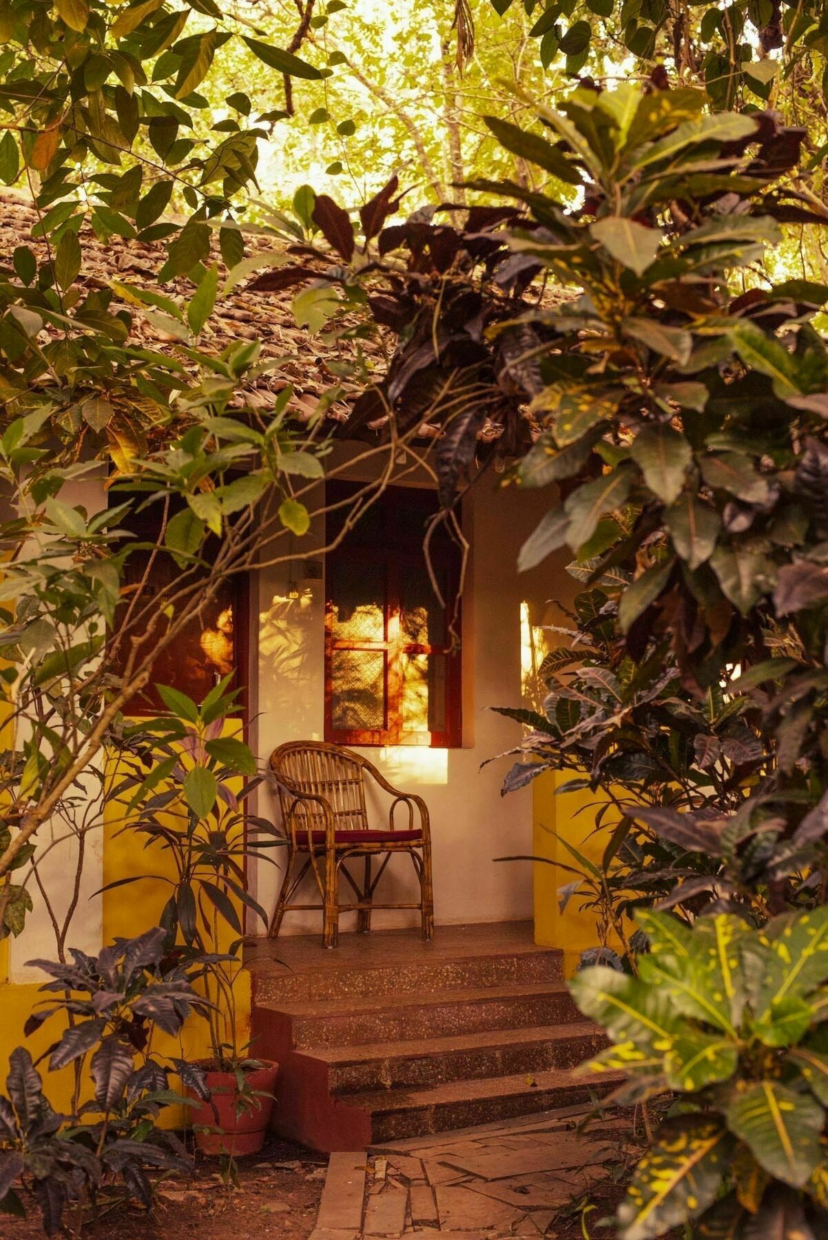 Bean Me Up Hotel Vagator Exterior foto